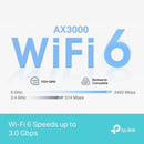 TP-Link Deco X50 Pro AX3000 2.5G WAN/LAN Mesh WiFi 6 System (1件裝)