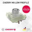 CHERRY MX10.0 Low Profile紅軸 RGB 機械式鍵盤(G8A-25000LYAEU-2) (黑框)