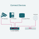 TP-Link TL-SG105MPE 5-Port Gigabit Easy Smart Switch with 4-Port PoE+ (120W)