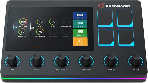 AVerMedia Creator's Control Center / Audio Mixer Live Streamer NEXUS (AX310) 