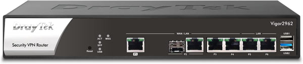 DrayTek Vigor2962 High Performance Dual-WAN Router/VPN Gateway (Vigor-2962)
