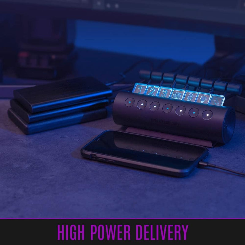 Streamplify Hub Control 7 7-Ports RGB USB 直播控制台