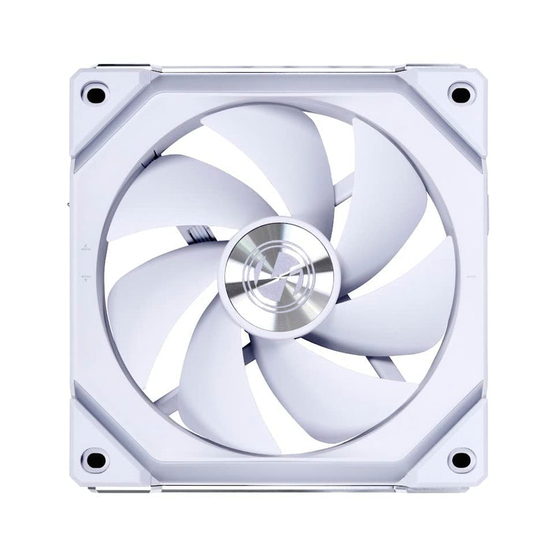 LIAN LI UNI FAN SL120 V2 RGB 白色 12CM Case Fan(UF-SL120V2-1W)