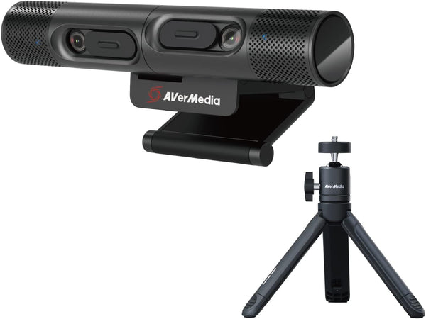 AVerMedia An Innovative 2-in-1 Webcam with Flexible Rotation (PW313D) 