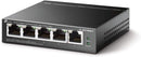 TP-Link TL-SG1005LP 5 Port Gigabit Desktop Switch With 4 Port PoE+ (40W)