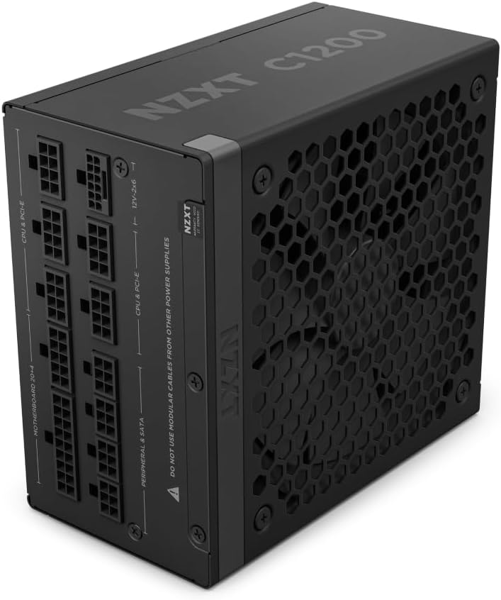 NZXT 850W C850 Gold ATX3.1 80Plus Gold Full Modular Power Supply (PA-8G2BB-UK) 