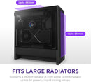 NZXT H5 FLOW (2024) Black 黑色 Tempered Glass ATX Airflow Case CC-H52FB-01
