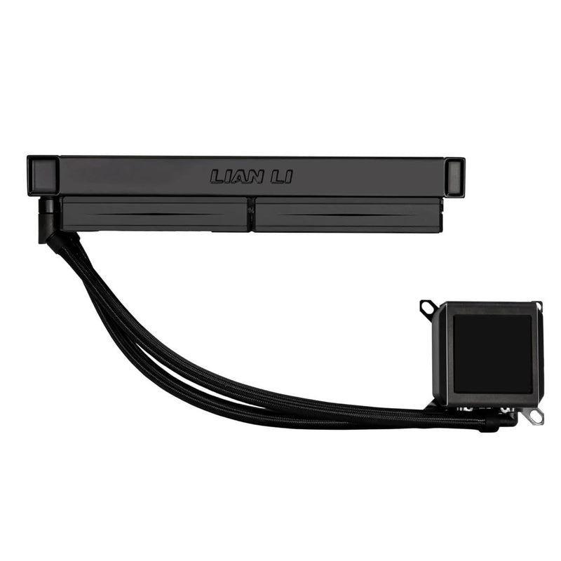 LIAN LI Galahad II LCD 280 Black Black 280mm Liquid CPU Cooler (GA2ALCD28B) 