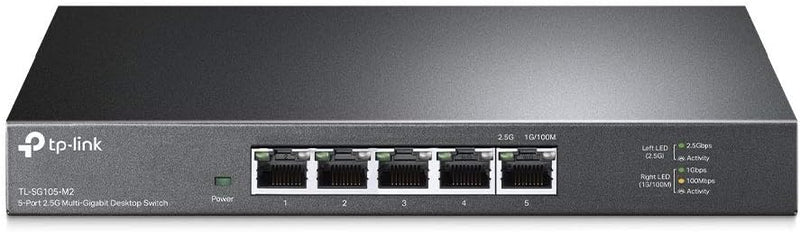 [Substantial Sale in Winter] TP-Link TL-SG105-M2 5 Port 2.5G Multi Gigabit Desktop Switch