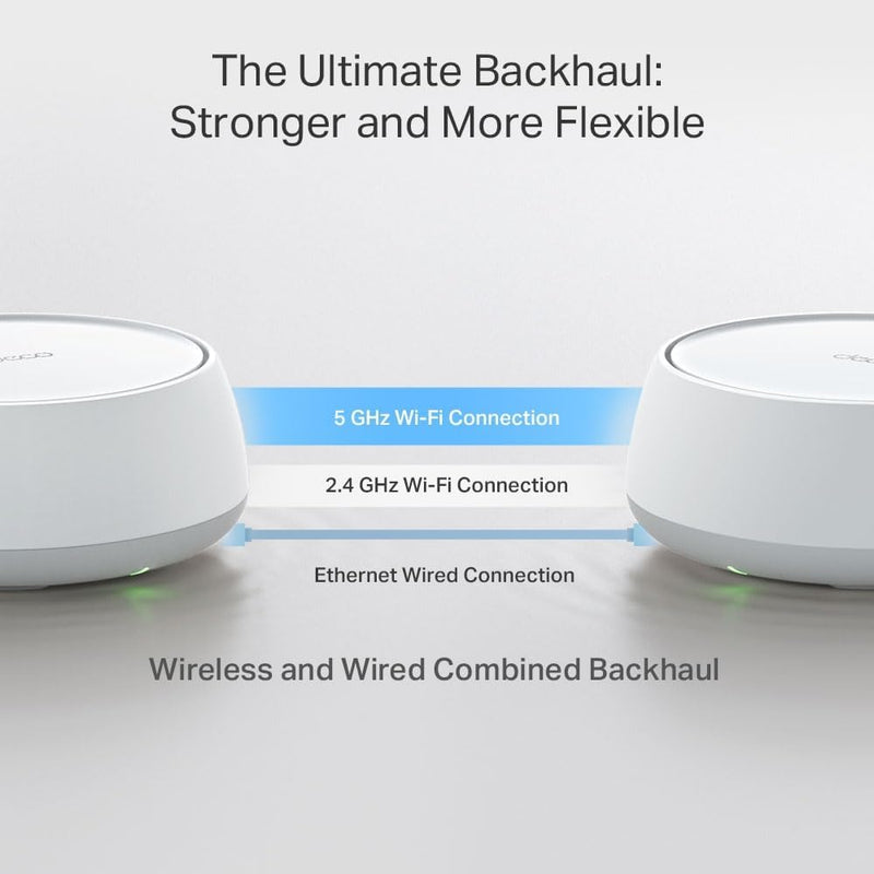 TP-Link Deco BE25 BE5000 Whole Home Mesh WiFi 7 System System (1-pack)