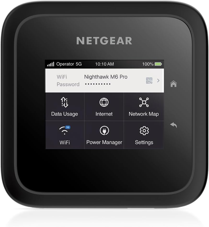 NETGEAR Nighthawk M6 Pro+ MR6550 5G WiFi 6E Mobile Hotspot Router 流動熱點