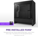 NZXT H5 FLOW (2024) Black 黑色 Tempered Glass ATX Airflow Case CC-H52FB-01