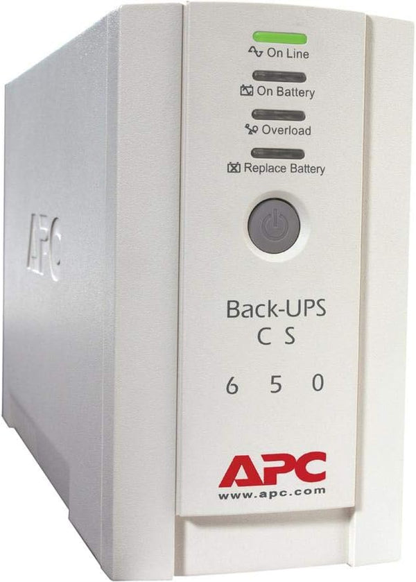 APC Back-UPS CS BK650AS 650VA 230V UPS, (USB port) w USB cable