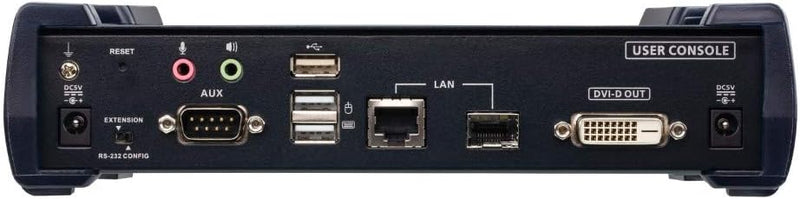 ATEN KE6910R DVI-D Dual Link Audio KVM over IP Extender w/ Dual DC-Rx