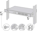 TP-Link RackMount Kit-19 Rack-mounting Bracket Kit, Screws Included Dimensions: 0.9×1.7×1.7 in (22×43.9×42 mm) (TP-NE-RMK19)