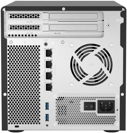 QNAP TS-h686-D1602-8G QuTS Hero 6-Bay NAS (Intel Xeon D-1602 CPU, 8GB UDIMM DDR4 ECC (2 x 4GB))