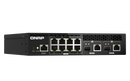 QNAP QSW-M2108R-2C 2 Ports 10GbE + 8 Ports 2.5GbE Layer 2 Managed Switch