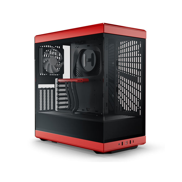 HYTE CA-HY40BR 黑紅色 Tempered Glass Mid-Tower ATX Case w/RiserCable 4.0