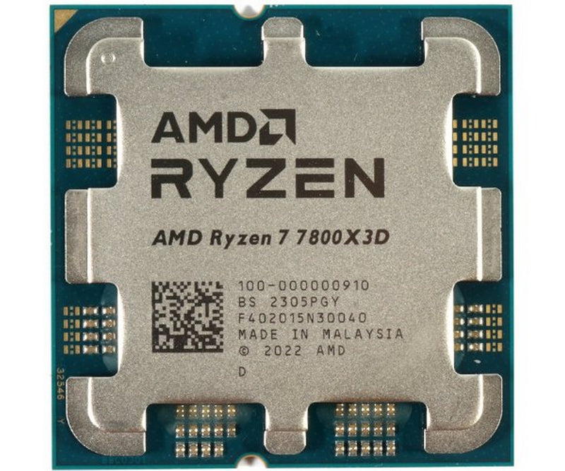 AMD Ryzen 7 7800X3D Tray Processor 8C 16T Socket AM5 licensed in Hong Kong. 3 years warranty 