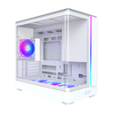 MONTECH KING 15 PRO 全景式側透 White 白色 ARGB MATX Case MO-CA-KING15-PRO-WT
