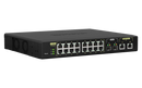 QNAP QSW-M2116P-2T2S 4 Ports 10GbE & 16 Ports 2.5GbE Layer 2 Managed PoE Switch