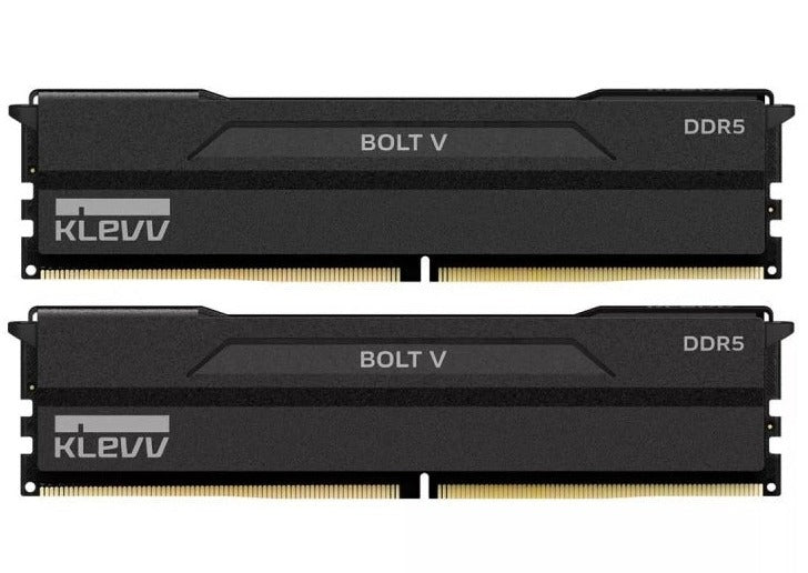 KLEVV Bolt V DDR5 32GB (2x16GB) 6400MHz CL32 A-DIE Memory SK Hynix Chip AMD EXPO & Intel XMP 3.0 BV16X2-KD5AGU880-64A320H