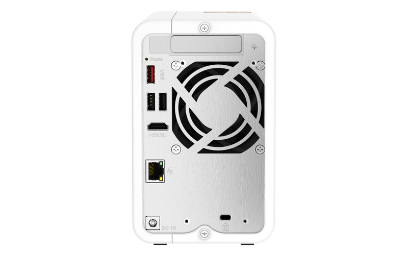 QNAP TS-262-4G 2-Bay NAS (2.5GbE Lan, Intel Celeron N4505 Dual Core CPU, 4GB DDR4)