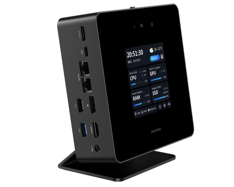 Minisforum CS-AX7TU9A AtomMan X7 Ti Mini PC (Intel Core Ultra 9 185H / 32GB DDR5 Ram / 1TB SSD / Windows 11 Pro)