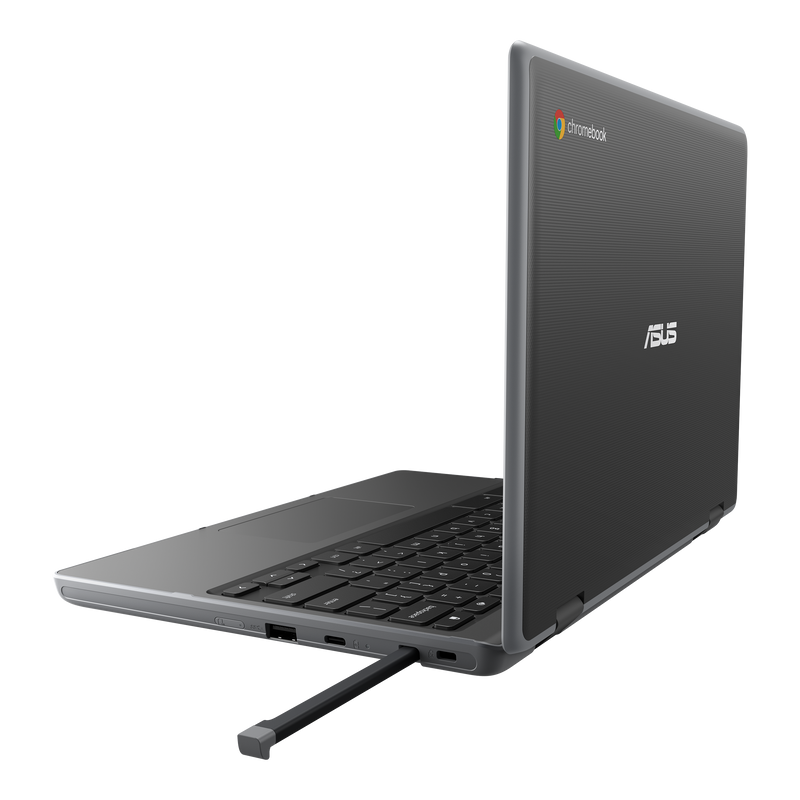 ASUS Chromebook Flip CR1 - Gray / 11.6 Flip+Touch / HD / N4500 / 8G / 64G eMMC / Chrome OS (3 Year) - CR1100FKA-BP0528 