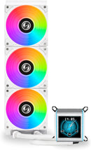 LIAN LI Galahad II LCD SL-INF 360 White 白色 360mm Liquid CPU Cooler (GA2ALCD36INW WHITE)