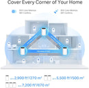 TP-Link Deco XE75 Pro AXE5400 Tri-band 2.5G WAN/LAN Mesh WiFi 6E System (2件裝)