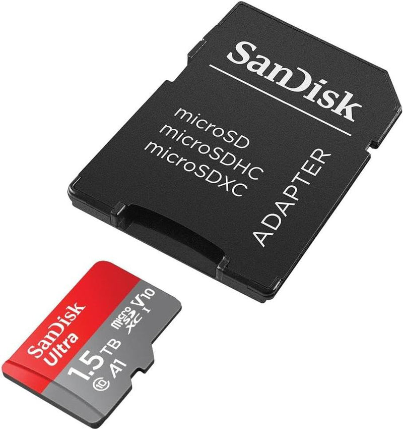 SanDisk 1.5TB Ultra microSDXC (A1, CL10, 150MB/s) SDSQUAC-1T50-GN6MN 772-4573