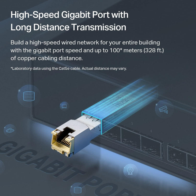 TP-Link TL-SM331T Gigabit Single-Mode SFP Module (TP-NE-SM331T)
