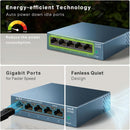 TP-Link LS105G LiteWave 5-Port Gigabit Desktop Steel Switch (DSCP Qos)
