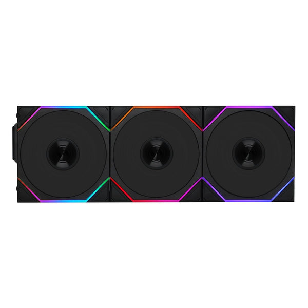 LIAN LI UNI FAN TL Wireless 120mm (3 in 1) Case Fan - BLACK(12TL1W3B)