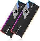 Acer Predator 32GB Kit (2x16GB) VESTA II RGB Black 黑色 BL.9BWWR.652 DDR5 6000MHz Memory AMD EXPO & Intel XMP 3.0 (RM-AV5D32D)