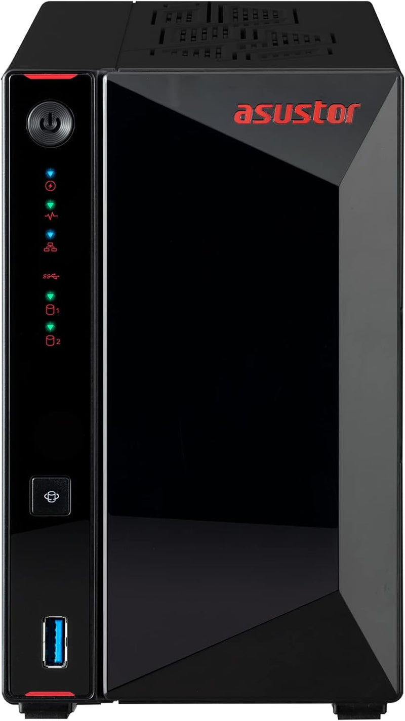 [最新產品] ASUSTOR Nimbustor 2 AS5402T 2-Bay NAS - Intel Celeron N5105 2.9GHz (Quad-Core), 4GB DDR4, Support M.2 SSD*4