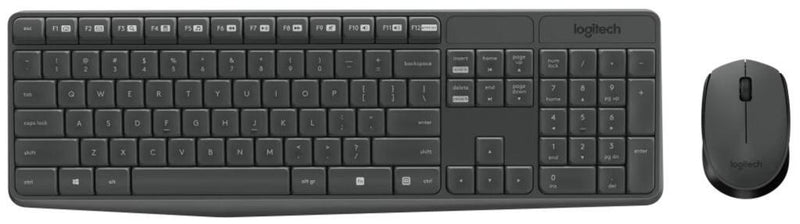 Logitech MK235 無線滑鼠鍵盤組 (中文版) - Black 黑色 920-007943 原裝行貨