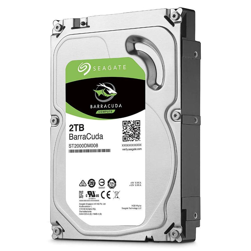 Seagate 2TB BarraCuda ST2000DM008 3.5" SATA 7200rpm 256MB Cache HDD