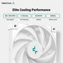 DeepCool AK620 White 白色 CPU Cooler, FK120 3-in-1 Cooling Fan, 6 Copper Heatpipes, 260W TDP (AIRDC-AK620-WH) (TH-DAK620W)