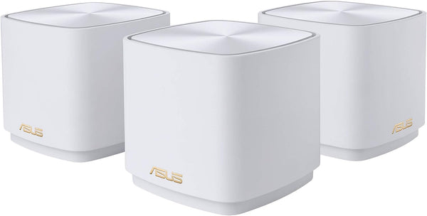 ASUS ZENWIFI XD4(3-PK)/WHITE AX1800 Dual Band Mesh WiFi System