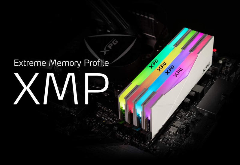 ADATA 8GB XPG SPECTRIX D50 White AX4U36008G18I-SW50 RGB DDR4 3600MHz Memory