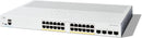 Cisco Catalyst 1300 24-Port Gigabit Ethernet + 4xSFP (195W PoE+) Advanced Security Managed Switch (C1300-24P-4G-UK/NE-1324P4G)