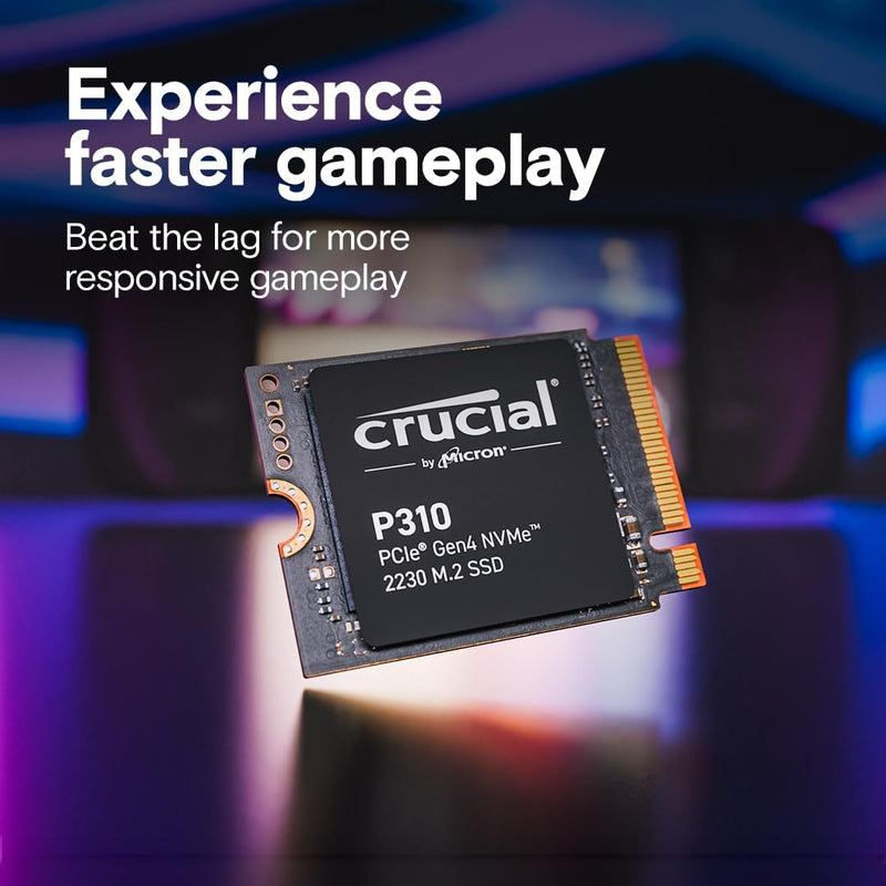Crucial 2TB P310 CT2000P310SSD2 PCIe Gen4 NVMe 2230 M.2 SSD 