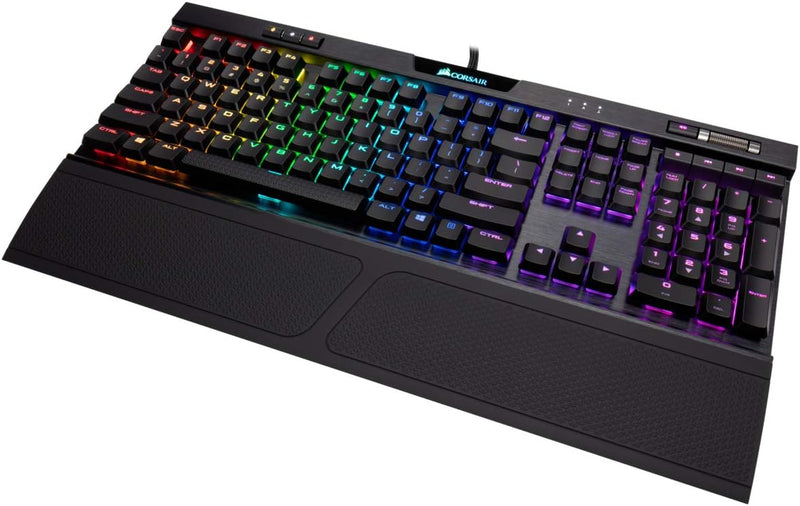 Corsair K70 RGB MK.2 Low Profile RAPIDFIRE Mechanical Gaming Keyboard - CHERRY® MX Low Profile Speed ​​CH-9109018-NA 