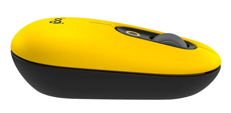 Logitech POP Wireless Mouse with Emoji Button Function - Blast Yellow Sunshine Yellow 910-006514 Original licensed product 