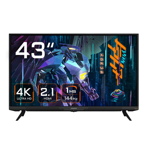 Gigabyte 43" AORUS FV43U 144Hz 4K UHD VA (16:9) 電競顯示器(HDMI2.1)