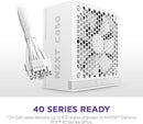 (請先查詢) NZXT 850W C850 Gold Matte White 白色 ATX3.1 80Plus Gold Full Modular Power Supply (PA-8G2BW-UK)