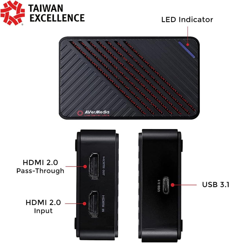 AVer Aver-Gamer-Ultra 4K Capture Box (GC553)