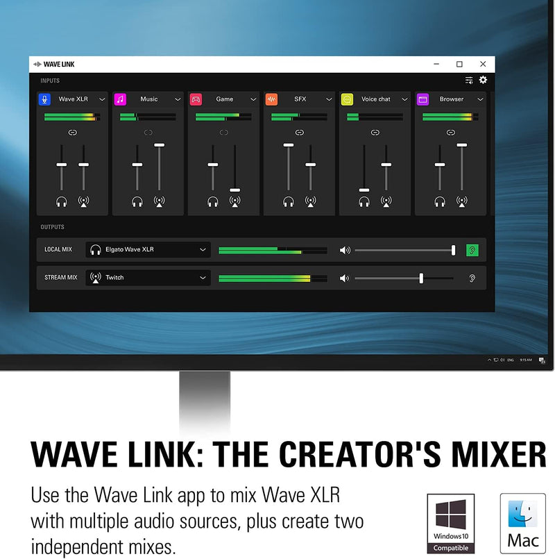 【限時優惠】Elgato Wave XLR 麥克風調音器 (CO-EL-WAVE XLR)